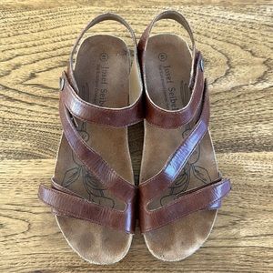 Josef Seibel brown sandals